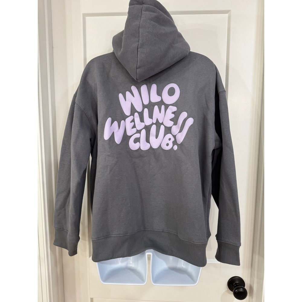 2pk Wilo wellness hoodie with leggings in charcoal size‎ medium - Picture 2 of 7